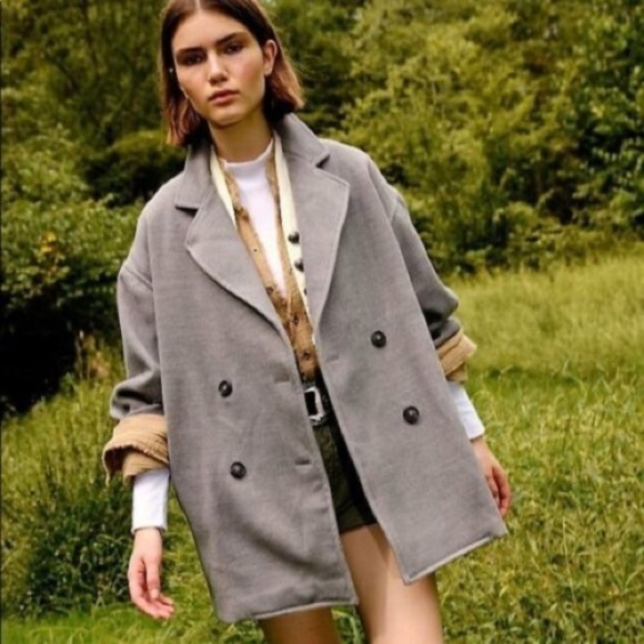 Free People Oregano Hannah Hannah Slouchy Blazer size Large - Picture 2 of 14